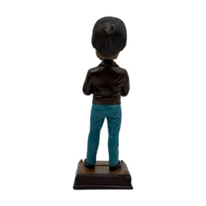 Statuetta Bobblehead Personalizzata in Stile Retrò Dorato, Figurina Dipinta a Mano in Resina Stile Bronzo, Regalo da Collezione OEM/ODM - Product Image 4