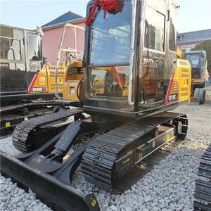 Excellente excavatrice Sany 75 d'occasion en promotion – Grand équipement de construction à vendre à prix réduit - Product Image 1