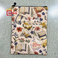 A5 A5+ Größe Individueller Notizbuch-Umschlag Sublimations-Blanko-Leinenbuchumschläge Buchschutz Bedruckbare DIY-Buchhülle mit Reißverschluss