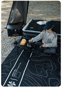 Shinet里普2 * 2m环保沙滩野餐可折叠野营露台回收防水pe棉户外垫 - Product Image 6