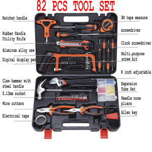 108 Stück Elektriker Werkzeug kasten Elektro werkzeug Kit Handset Werkzeug koffer Akku-Li-Ionen-Bohrer mit <span class=keywords><strong>Multimeter</strong></span> - Product Image 5