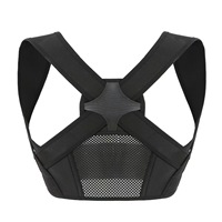 Correcteur de posture professionnel réglable et portable, soutien lombaire respirant en maille, confortable et protecteur