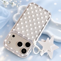 Coque de téléphone iPhone personnalisée en acrylique mignonne et charmante