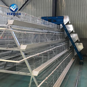 Capannone per Pollame per Allevamento di Polli da Carne/Progettazione Gabbie per Galli in Vendita/Prezzo Gabbie per Polli Tipo A per Fattoria in Uganda - Product Image 3