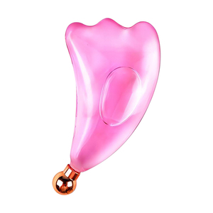 Transparent Crystal SPA <strong>Acupuncture</strong> Trigger <strong>Point</strong> Board Hand-Held Anti-Aging <strong>Facial</strong> Guasha Tool for Body Eye Massaging - Product Image 2