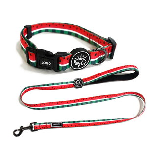 ปลอกคอสุนัขสำหรับสัตว์เลี้ยงกันน้ำ,คอสุนัขไนลอนนุ่มพิมพ์โลโก้พิมพ์ลายหรูหราดีไซน์ตามบุคลิก2022 - Product Image 3