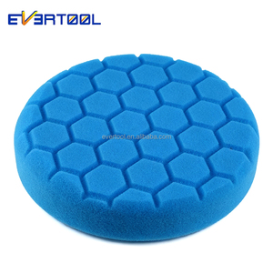 EVERTOOL 6 pouces Auto Hexago détaillant Machine rotative polissage finition tampons de polissage bleu 150mm tampon éponge de polissage - Product Image 5