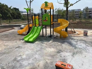 MT-BRB004 Hot Bán Trẻ Em Của Sân Chơi Ngoài Trời Thiết Bị Đầy Màu Sắc Nhựa Trẻ Em Vui Chơi Giải Trí Công Viên Với Slide - Product Image 6