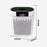 Purificateur d'air domestique de grande capacité personnalisé de haute qualité avec filtre HEPA, purificateur électrique pour un air ambiant plus pur