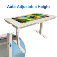 Fábrica Android 43 pulgadas pantalla táctil juego Android niños señalización Digital Multi Smart Touch Table para niños o adolescentes escuela secundaria