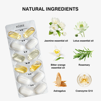 Kit de Soins de la Peau en Capsules 7 Jours : Huile Démaquillante, Tonique, Crème Contour des Yeux, Crème Visage, Sérum