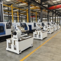 Centro de Torneado y Fresado CNC de Doble Husillo de 7.5kW de Alta Resistencia con Radio de Giro Máximo de 600mm