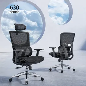 high back mesh office chair modern swivel mesh China manufacturer 630 ergonomic office chair Sillas De Oficina chaise bureau