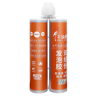 Mousse polyuréthane haute expansion Qiandinghe pour isolation thermique, remplissage et emballage de portes et fenêtres en bois, et décoration intérieure