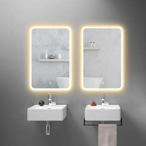 Espejo de Baño LED Inteligente Iluminado, Rectangular, Moderno, Personalizado, Montado en la Pared, Producto de Tendencia para Muebles de Sala de Estar, 2025 - Product Image 4