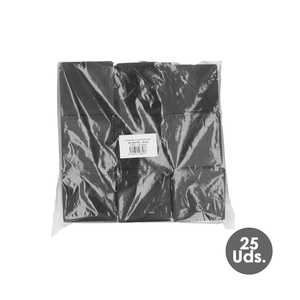 Tappo interno quadrato in plastica 100x100 mm. Nero. Confezione da 25 unità. - Product Image 3