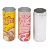 Boîtes en aluminium imprimées sur mesure de 250 ml, 310 ml, 330 ml, 500 ml pour applications de boissons avec service OEM ODM