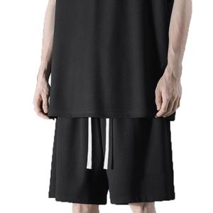 Singlet de sport décontracté pour homme de haute qualité en soie glacée, marque de mode, sans manches, t-shirt d'été, singlet pour homme - Product Image 6