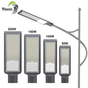 Haute efficacité lumineuse en aluminium IP66 lumière de route extérieure étanche Ip65 50 100 150 200 w Led réverbère