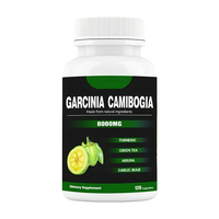 Garcinia Extract Capsules Natuurlijk Tropisch Fruit Supplement Balans Volwassenen Dagelijkse Lichaamsfunctie Halal Aangepaste Formule