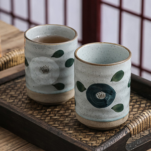 Tazza in Ceramica Giapponese Vintage da 250ml, Tazze da Tè in Porcellana <span class=keywords><strong>Fatte</strong></span> <span class=keywords><strong>a</strong></span> <span class=keywords><strong>Mano</strong></span>, Tazze Creative Retrò in Ceramica per Caffè e Latte - Product Image 5