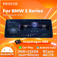NaviFly Snapdragon 685 nouveau système Android 2400*900 écran 8 + 256GB autoradio pour BMW série 3 E90 CCC CIC