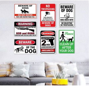 Винтажная металлическая картина с принтом для декора стен в баре или дома, металлический декор, табличка-упоминание, декоративная табличка-предупреждение, производство Вэньчжоу - Product Image 2