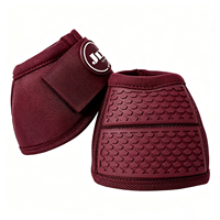 Bottes de protection imperméables en PU pour chevaux, modèle FBT112 No.7, pour le saut d'obstacles, durables et confortables, vente en gros