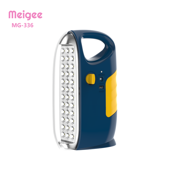 Portable Rechargeable LED Lantern Dimmable AC/DC Camping Lamps with Handle