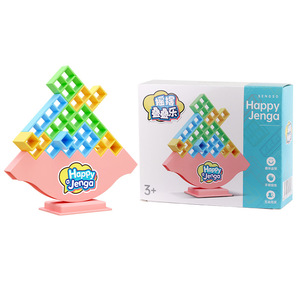 <span class=keywords><strong>Jeu</strong></span> de blocs empilables Happy <span class=keywords><strong>Jenga</strong></span>, jouet éducatif pour enfants, <span class=keywords><strong>jeu</strong></span> de puzzle 3x3, stimulant pour le cerveau, <span class=keywords><strong>jeu</strong></span> amusant - Product Image 5