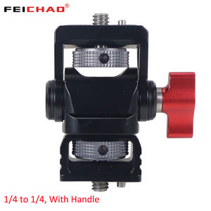 Mini soporte de aluminio ajustable para Monitor, soporte de cabeza esférica, montaje de trípode para <span class=keywords><strong>Gopro</strong></span> 13 12 11 10 para cámaras <span class=keywords><strong>Sony</strong></span> A7R3 para DJI RS2 - Product Image 2