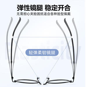 Montures de lunettes rondes Danyang à monture complète unisexe avec verres en résine remplaçables 25026 - Product Image 5