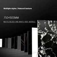 Carreaux de sol de luxe modernes antidérapants, résistants aux acides, antibactériens, en porcelaine mate à motif marbre, texture imitation pierre, pour extérieur et hall