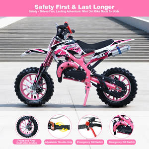 Entrepôt américain <span class=keywords><strong>Moto</strong></span> tout-terrain à deux temps de 49 cm3 à essence pour enfant de 10 ans - Product Image 6