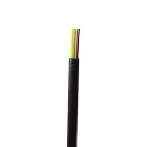 Fabrication de télécommunications OEM/ODM : câbles téléphoniques ronds noirs 6P2C 6P4C <span class=keywords><strong>RJ11</strong></span>, 6P6C RJ12, 8P8C RJ45 de 2 m, 3 m, 5 m, 10 m FX-LPP-6P6C-3M - Product Image 3