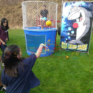 Tanque inflável alto grau comercial, alto estranho, jogo de carnaval, máquina dunker de água, tanque úmido - Product Image 6