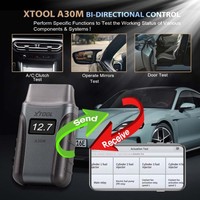 Herramienta de Diagnóstico de Sistema Completo OBD2 XTOOL A30M 2026, Escáner de Control Bidireccional para Android/iOS, Lector de Códigos de Auto