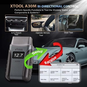 2025 Xtool A30M OBD2 Đầy Đủ Hệ Thống Công Cụ Chẩn Đoán Bi-Hướng Điều Khiển Máy Quét Cho Andriod/IOS Xe <span class=keywords><strong>Code</strong></span> <span class=keywords><strong>Reader</strong></span> - Product Image 2