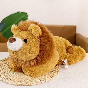 Statuette di leone morbido e carino per il commercio all'ingrosso, transfrontaliero nuovo stile elefante cartone animato dinosauro peluche giocattoli, <span class=keywords><strong>ippopotamo</strong></span> - Product Image 5