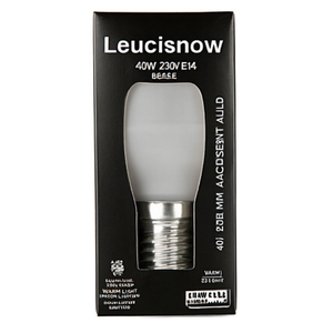 Lampadina a incandescenza Leucisnow Mini 40W 230V Attacco E14 Luce Calda per Illuminazione Interna - Product Image 2