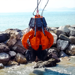 Grappin hydraulique <span class=keywords><strong>pour</strong></span> ferraille métallique à 4 griffes, type Orange Peel, 10 tonnes, 20 tonnes - Product Image 2