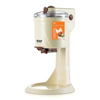 Machine à glace et yaourt compacte transfrontalière aux normes européennes, avec agitation automatique, pour desserts glacés DIY, modèle 0901