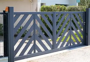 <span class=keywords><strong>Portail</strong></span> en alliage d'aluminium électrique, traité thermiquement, écologique et résistant aux intempéries, <span class=keywords><strong>prix</strong></span> usine, avec garantie de 5 ans pour les maisons - Product Image 6