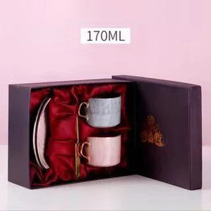 Wedding Party Ceramic Coffee Mug <b>Cups</b> With Handle Gift Box <b>Reusable</b> Porcelain Customizable <b>Cup</b> - Product Image 5