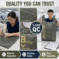 Sac de courses réutilisable avec logo personnalisé, écologique, en nylon 210D, sac fourre-tout pour épicerie, pliable, imperméable, sac promotionnel