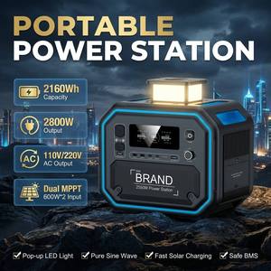 Estación de Energía Portátil de 1200W en Oferta, Generador Solar con Batería de 1024Wh para Acampar al Aire Libre y Respaldo de Energía en el Hogar - Product Image 4