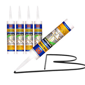 سيليكون محايد شفاف كريستالي 760 سعة 300 مل، مانع تسرب مقاوم للماء، لاصق أكريليك للبناء والبلاط - Product Image 1