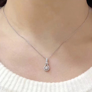 Collar con Colgante de Pipa y Lute para Mujer, con Piedras Brillantes, Joyería de Moda, Regalo - Product Image 6