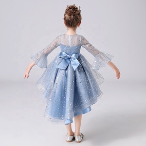 Girls Seasons Long Sleeve Princess <strong>Dress</strong> <strong>Plus</strong> <strong>Size</strong> Children's Party Gown - Product Image 4