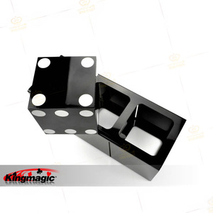 G1053 Dice Through Steel Plate - Kingmagic Magic <b>Props</b> Manufacturer Wholesale Magic Toys - Product Image 3
